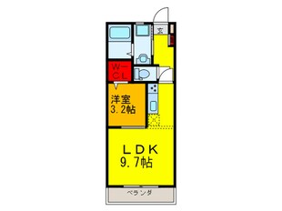 Lotus Court新深江の物件間取画像